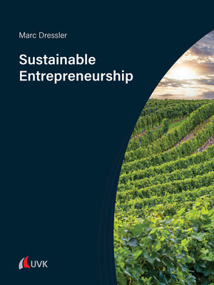 cover image of Sustainable Entrepreneurship